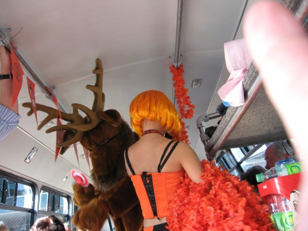 Partybus mit Jägermeiter Partybus mit Jägermeiter